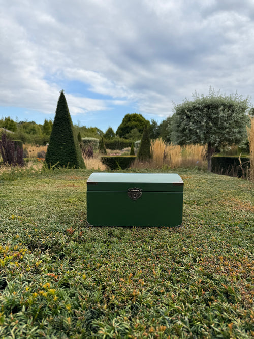 Brunswick Green Wooden Trunk